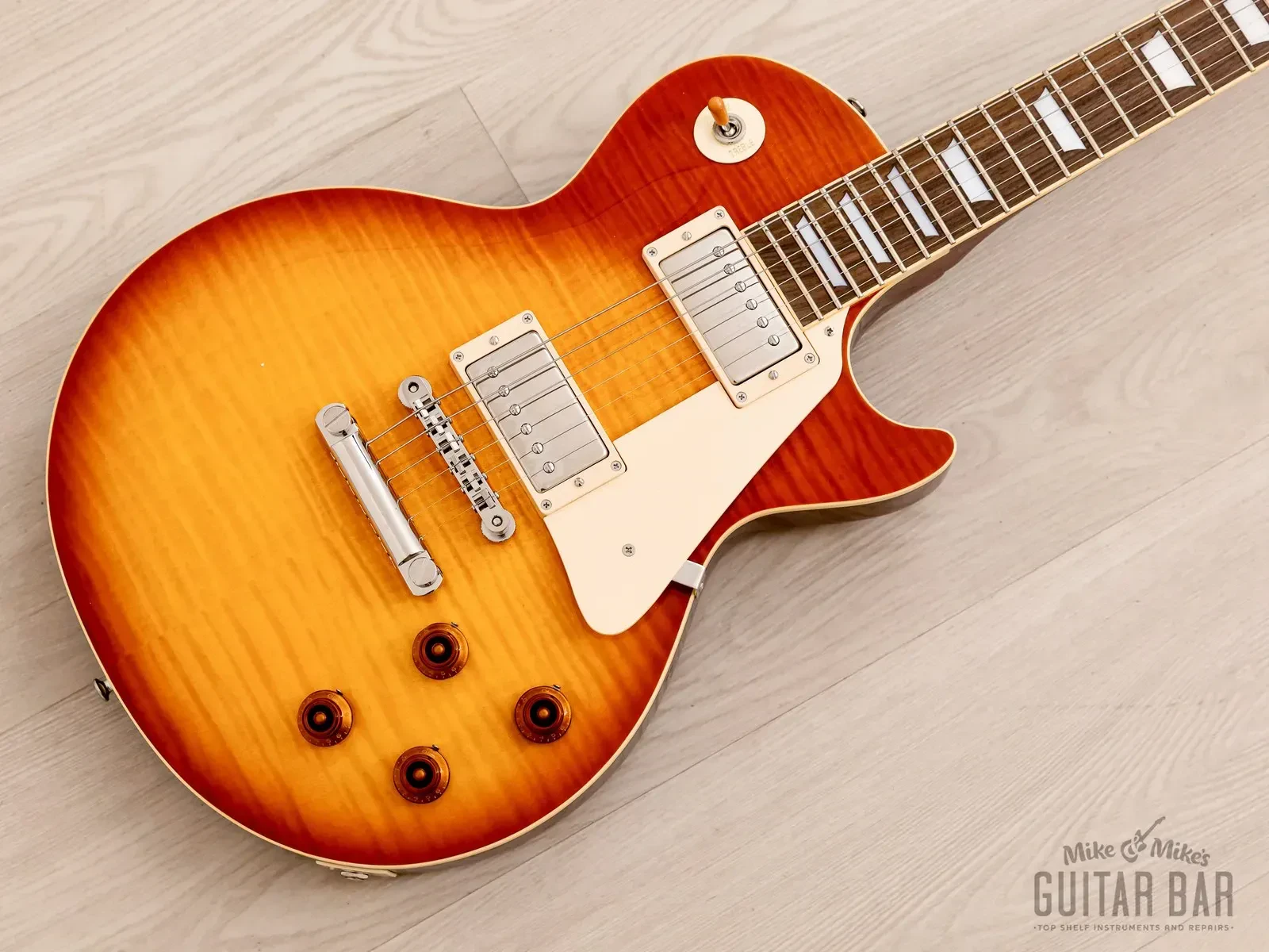 2022 Tokai Love Rock LS136F Flame Top Electric Guitar Cherry Sunburst, Japan