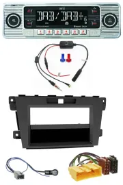 Dietz DAB USB MP3 Bluetooth Autoradio für Mazda CX-7 (2009-2013)