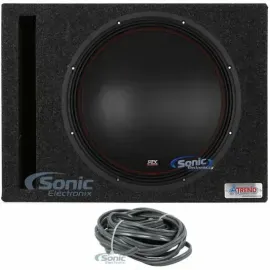 MTX 5515-44 15" 400W Dual 4 Ohm 15" Car Subwoofer with Vented Box Enclosure