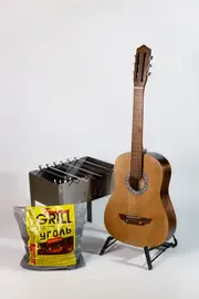 ACD-39A-93-DN-LT Акустическая гитара, с мангалом, шампурами и углем, темный орех, АККОРД