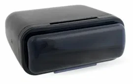 NEW! Belva BMRC7B Black Single DIN Fully Enclosed Marine Radio Cover Housing