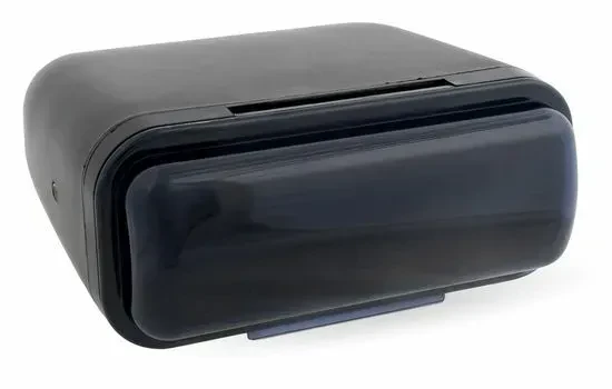 NEW! Belva BMRC7B Black Single DIN Fully Enclosed Marine Radio Cover Housing
