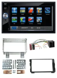 Blaupunkt SD Bluetooth 2DIN MP3 USB AUX Autoradio für Kia Ceed 09-12 proCeed 11-