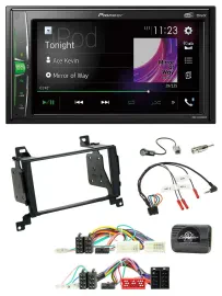 Pioneer 2DIN Lenkrad DAB USB Bluetooth Autoradio für Hyundai Santa Fe 2010-2012