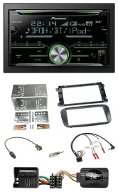 Pioneer Bluetooth Lenkrad DAB 2DIN USB CD Autoradio für Ford S-Max Mondeo 07-14