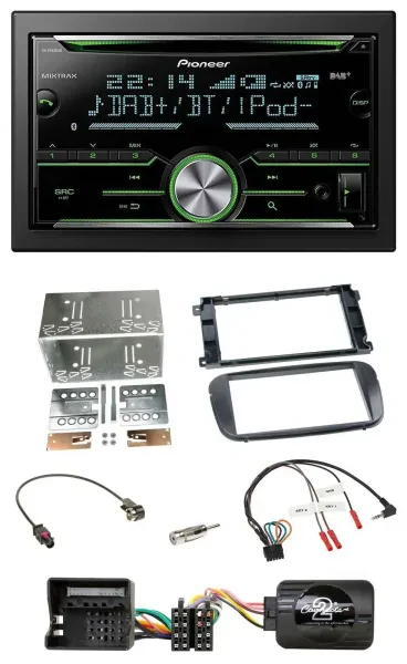 Pioneer Bluetooth Lenkrad DAB 2DIN USB CD Autoradio für Ford S-Max Mondeo 07-14