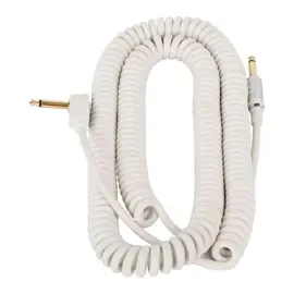 Инструментальный кабель VOX Vintage Coiled Cable VCC-90WH 9 м