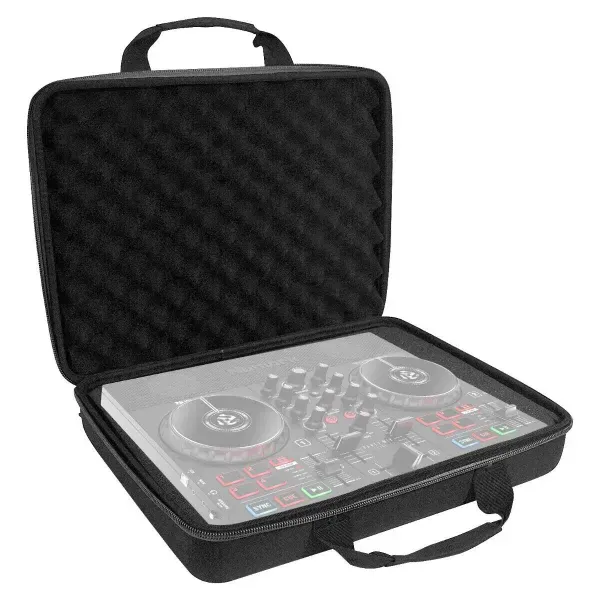 Multipurpose Padded Pro Audio DJ Accessory Carry Case fits DDJ-200 & Partymix