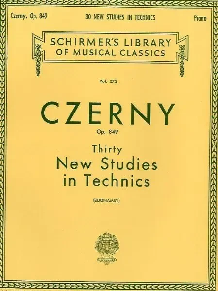 Ноты MusicSales Carl Czerny: Thirty New Studies In Techics