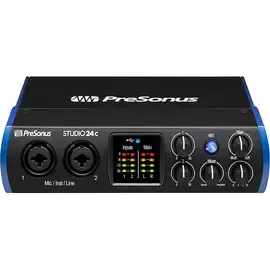 Внешняя звуковая карта PreSonus STUDIO 24C USB-C 2x2 audio/MIDI interface