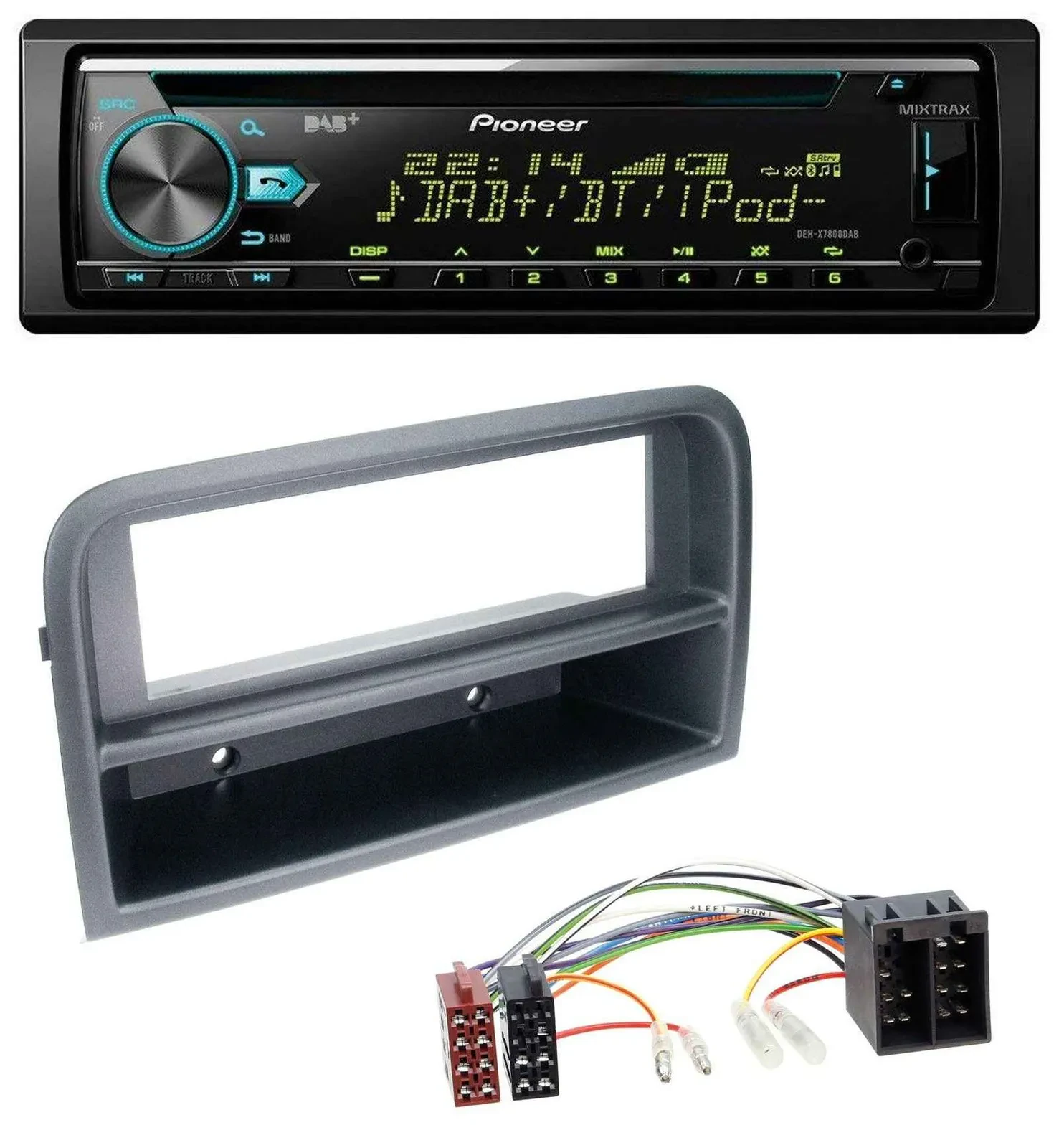 Автомагнитола Pioneer для Fiat Croma (с 2005) DAB, MP3, CD, USB, Bluetooth