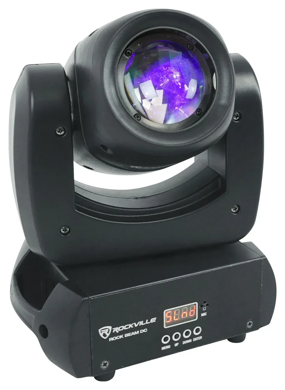 Прибор с полным движением Rockville Rock Beam DC Black с аксессуарами