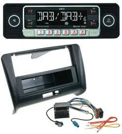 Dietz USB DAB MP3 Bluetooth Autoradio für Audi TT (2006-2014) - Quadlock