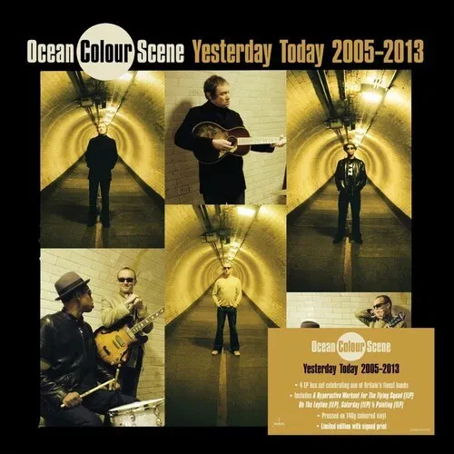 Виниловая пластинка Ocean Colour Scene - Yesterday Today 2005-2013 - Limited 140-Gram Colored Vinyl