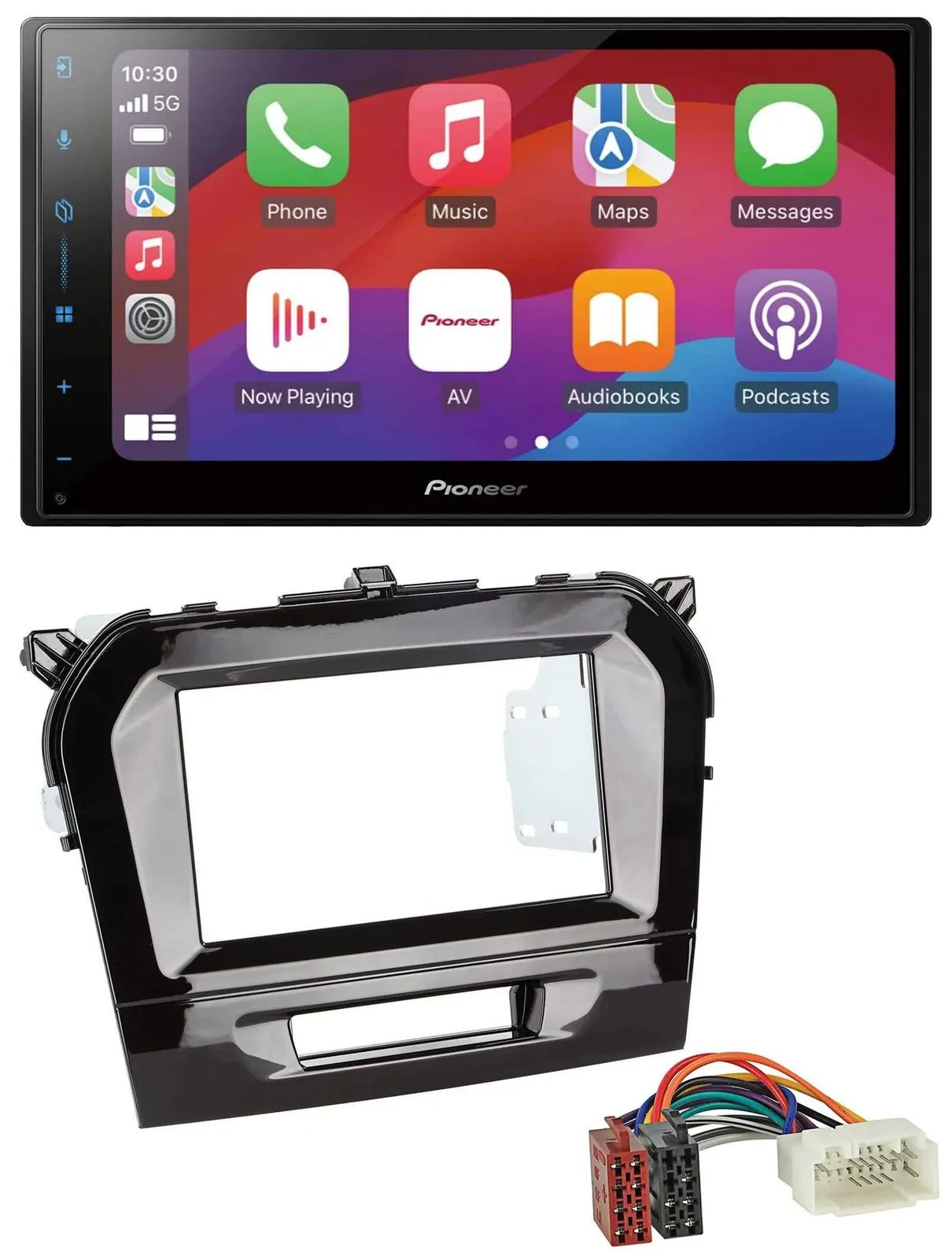 Pioneer DAB USB MP3 Bluetooth 2DIN Autoradio für Suzuki Vitara (ab 2015)