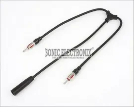 Metra 40-UV44 Female to Two Male Universal Antenna Adapter