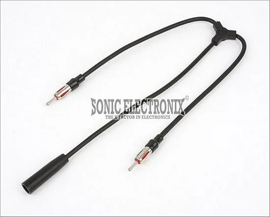 Metra 40-UV44 Female to Two Male Universal Antenna Adapter