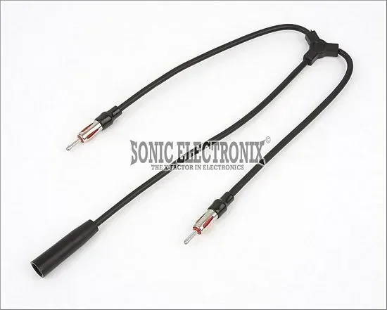 Коммутационный кабель Metra 40-UV44 1x female → 2x male (антенный адаптер, универсальный)