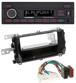 Blaupunkt DAB MP3 Bluetooth USB Autoradio für Toyota Auris (ab 2013) schwarz