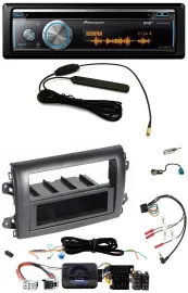 Pioneer CD USB Bluetooth DAB Lenkrad Autoradio für Fiat Ducato Serie 8 ab 2021