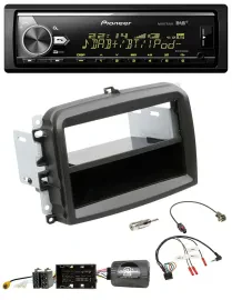 Pioneer Bluetooth USB DAB Lenkrad Autoradio für Fiat 500 L (ab 2012)