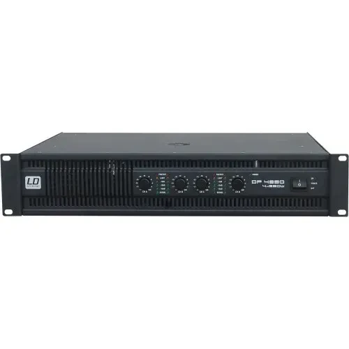 Б/У Усилитель мощности LD Systems DP 4950 4-канальный, 4x810 Вт (4 Ω), мост 2x1600 Вт (8 Ω)