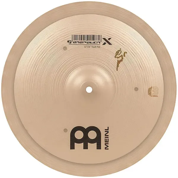 Тарелка барабанная MEINL 12"/14" Generation X Trash Hat (пара)