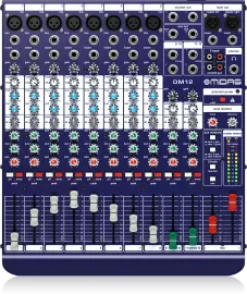 Аналоговый микшер Midas DM12 с наушниками