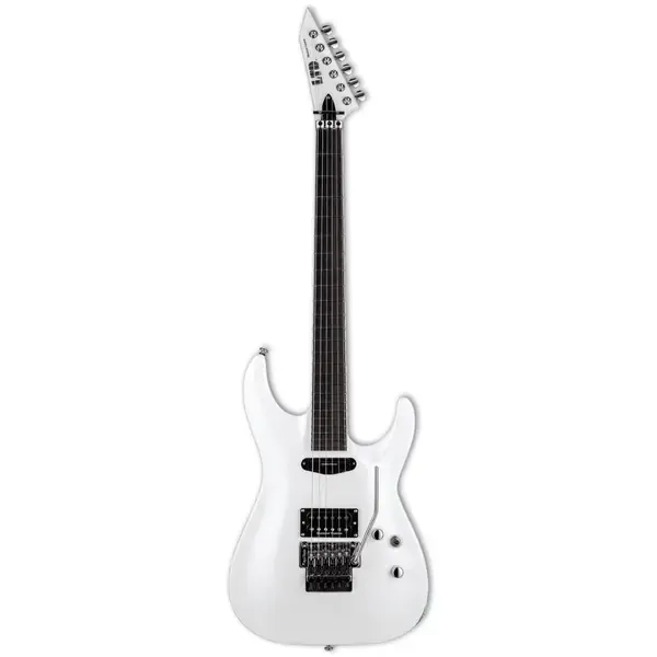 Электрогитара LTD Horizon Custom '87 Electric Guitar, Macassar Ebony FB, Pearl White