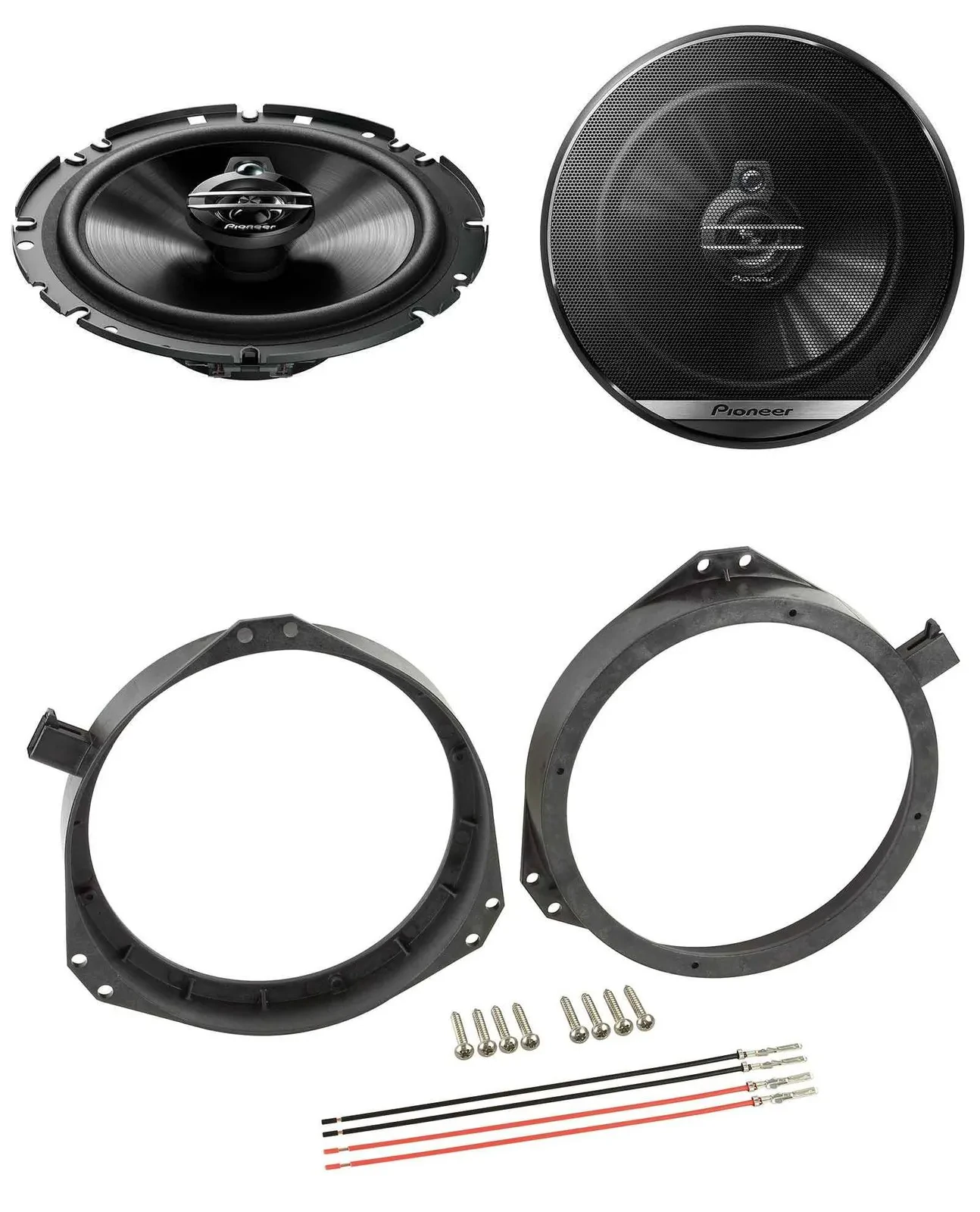 Pioneer 3-Wege 300Watt 16,5cm Lautsprecher für Opel Astra Calibra Meriva Omega V