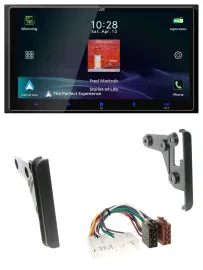 JVC USB Bluetooth 2DIN DAB MP3 Autoradio für Toyota Highlander Matrix RAV 4