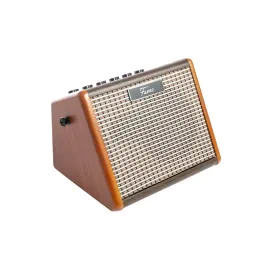 AG-15A Akustikgitarren Verstärker 15W 2-Kanal Akkubetrieben Bluetooth