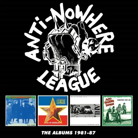 ANTI-NOWHERE LEAGUE - Albums 1981-87 (4CD)