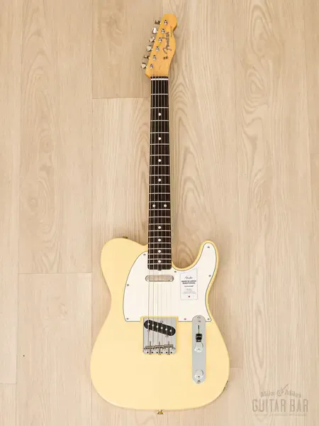 Электрогитара Fender Traditional II 60s Telecaster SS Olympic White w/gigbag Japan 2022