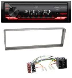 JVC Bluetooth USB DAB MP3 Autoradio für Alfa Romeo 156 (2003-2005)