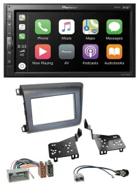 Автомагнитола для Honda Civic (US) Pioneer 2-DIN, DAB, USB, MP3, Bluetooth