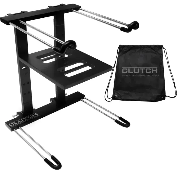 Folding DJ Uber Laptop Stand Computer Table Top Mount Holder w Bag