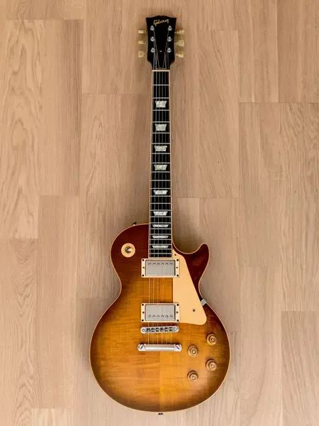 Электрогитара Gibson Les Paul Standard Plus Honey Burst w/case USA 2002