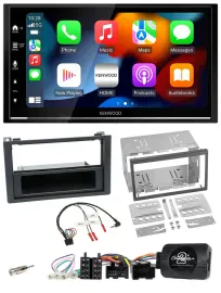 Kenwood DAB USB Bluetooth 2DIN Lenkrad Autoradio für Saab 9-3 2008-2012
