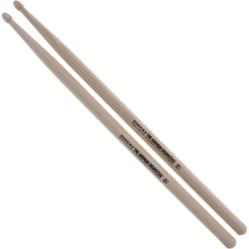 Rohema Drumsticks Natural 5B Hickory unlackiert | Neu