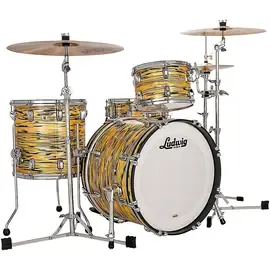 Ударная установка акустическая Ludwig Classic Maple 3-Piece Downbeat Shell Pack With 20" Bass Drum Lemon Oyster