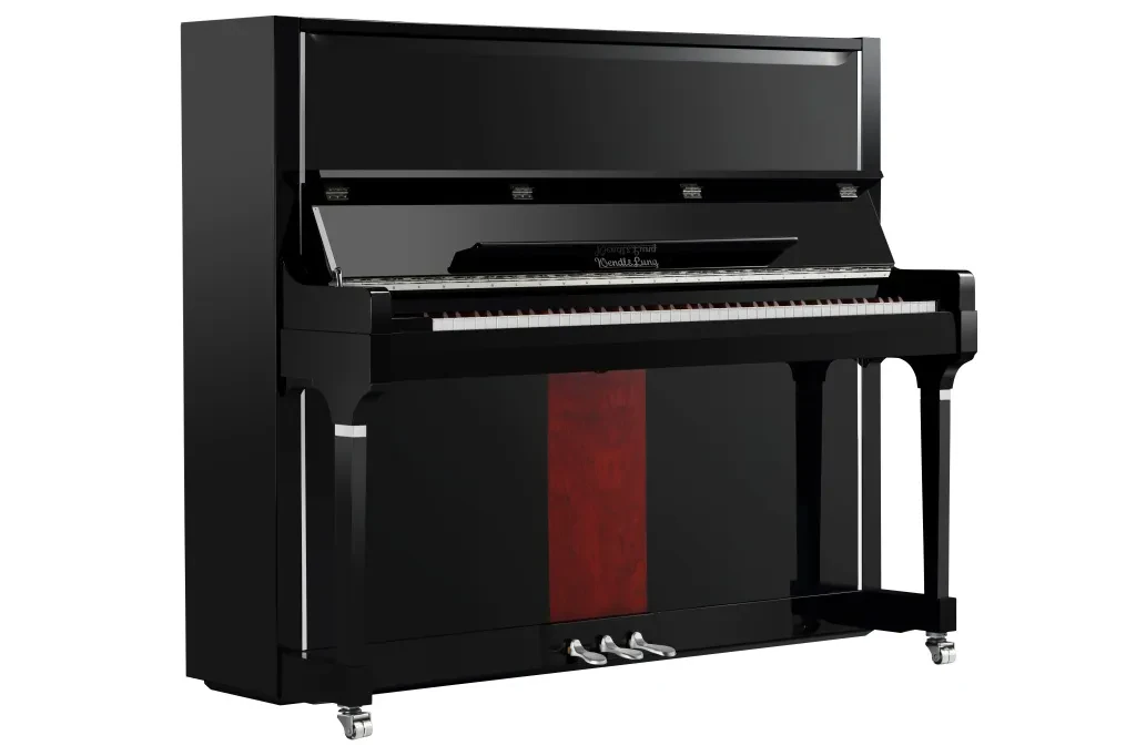V126BK Пианино акустическое, черное, Wendl&Lung