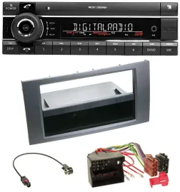 Kienzle Bluetooth MP3 USB DAB Autoradio für Ford Focus C-Max Galaxy S-Max 03-07