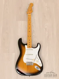 Электрогитара Fender Stratocaster 1957 Vintage Reissue ST57-78TX SSS Sunburst w/gigbag Japan 2008