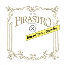 Одиночная струна для смычковых Pirastro Bass (Tenor)-Gamba 157220
