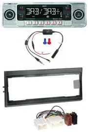 Dietz DAB USB MP3 Bluetooth Autoradio für Volvo 940, 960, S40 (bis 2000)