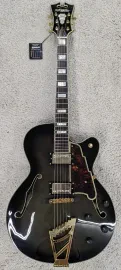 D'ANGELICO Excel DH 6 String Grey Black Finish electric guitar #DAEDHGRBGT #3