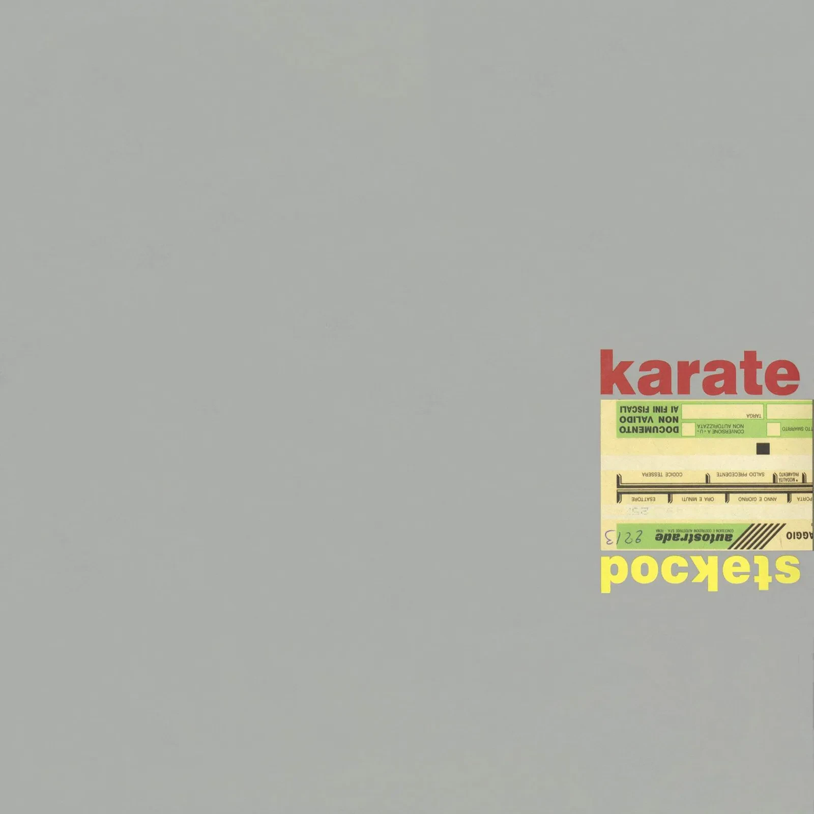 Виниловая пластинка Karate – Pockets Релиз 2026