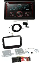 Pioneer 2DIN MP3 DAB USB CD Bluetooth Autoradio für Alfa Giulietta ab 13 940 Fac