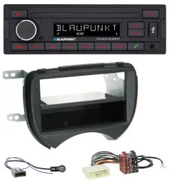 Blaupunkt DAB MP3 Bluetooth USB Autoradio für Nissan Micra K13 10-13 schwarz